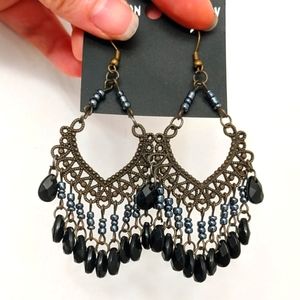 Gothic chandelier earrings